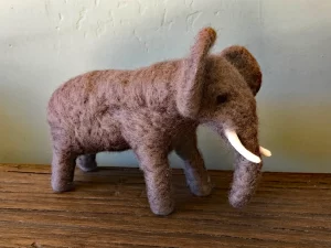 Needle Felted African Elephant